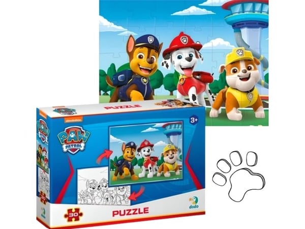 Dodo *****Puzzle 30 deler 2-i-1 Paw Patrol DOB5529 05529