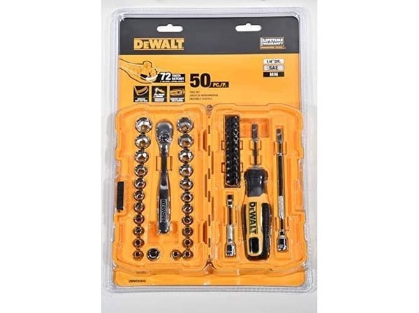 DEWALT-avaimet 50EL. 1/4" NANO