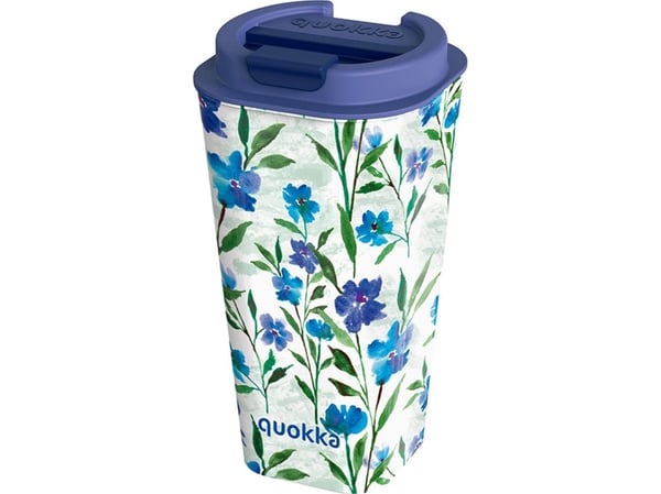 Quokka Vaso Cafe Doble Pared - krus med doble vegger 450 ml (Ditsy Bloom)