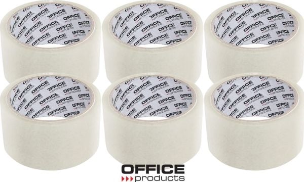 Office Products packtejp 48 mm/50 y Hot-melt transparent (6)