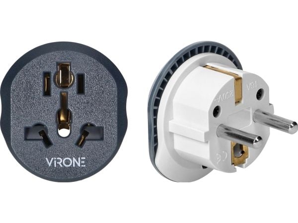 Virone VIRONE TA-5 Europeisk reiseadapter