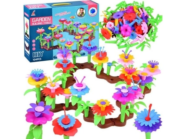 Jokomisiada kreative klosser, blomster 104 deler ZA4204