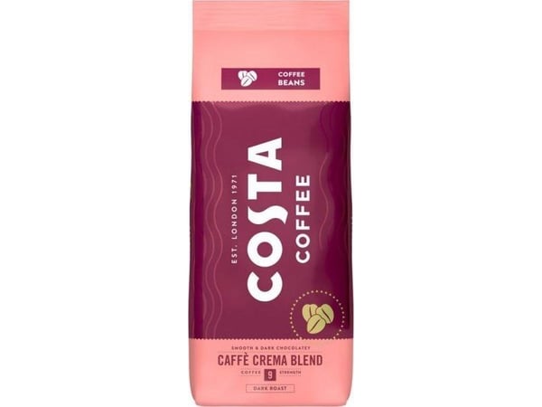 Costa Coffee Crema bønnekaffe 1 kg