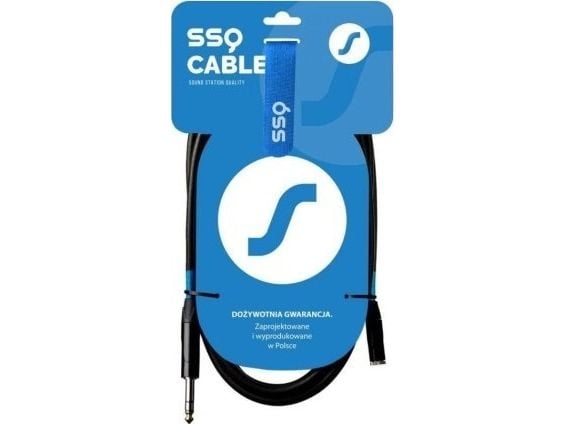 SSQ JSG3 - Stereo jack 6.3 / Stereo jack pistorasia 3.5