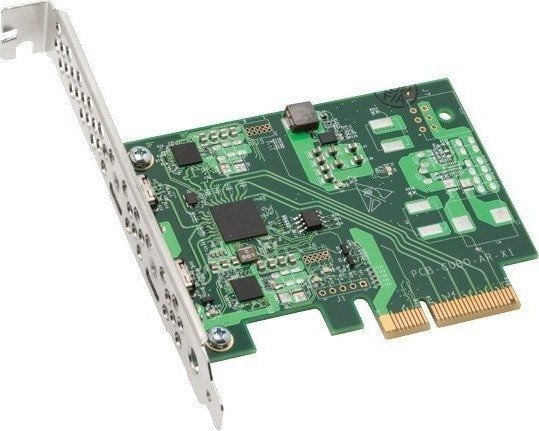 Sonnet BRD-UPGRTB3-E3, PCIe, Thunderbolt 3, Vihreä, Hopea, 40 Gbit/s, 1,75 Gbit/s, 0 - 35 °C