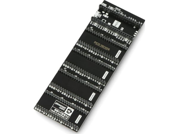 PiMoroni Pico Decker - nelinkertainen johdin laajennus Raspberry Pi Pico}