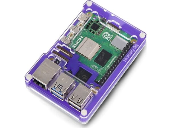 PiMoroni Pibow Coupe 5 kabinett til Raspberry Pi 5 - Royale (PIM679)