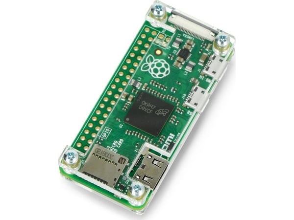 Gravlaser Raspberry Pi Zero-kabinett - Fluo Open - transparent}
