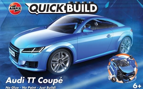 Airfix QUICKBUILD Audi TT Coupé - Blue