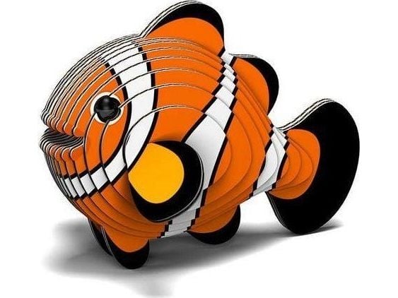 Fat Brain Toys Eugy - 3D puslespill - fisk - klovnefisk