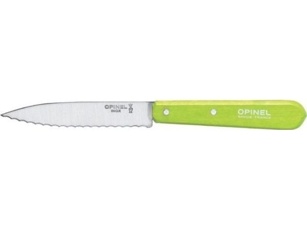 Opinel kniv sagtagget grønn 113 Opinel kniv sagtagget grønn 113