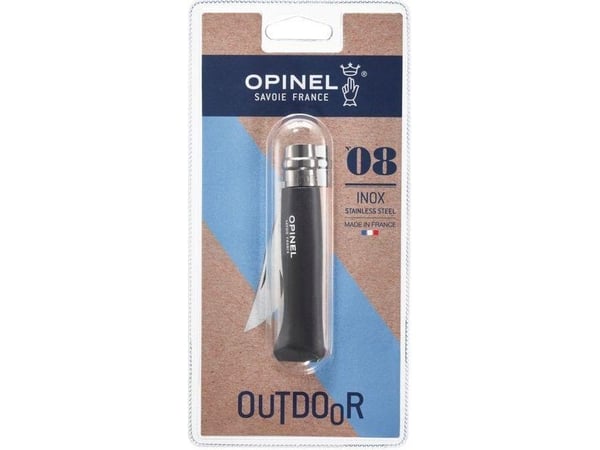 OPINEL - COLOURAMA FOLDEKNIV NR. 8 I RUSTFRITT STÅL - BRUN