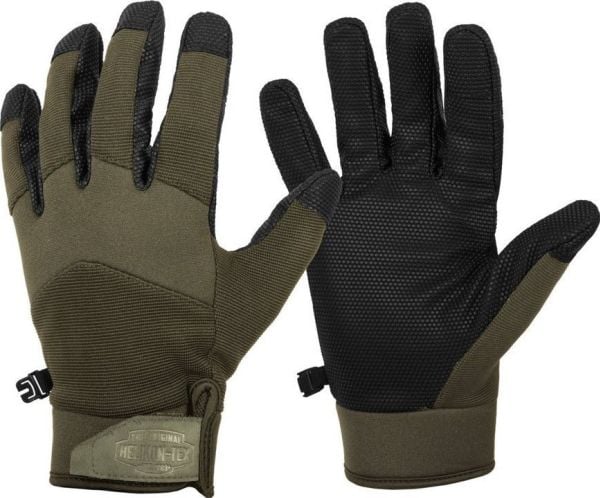 Rękawice Helikon Impact Duty Winter Mk2 - Olive Green/Black L