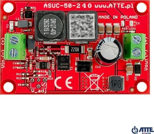 Atte DC/DC-muunnin ATTE ASUC-50-240-OF