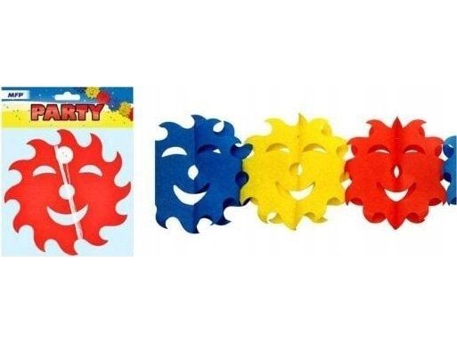 MFP-papir girlanda papierowa G05 słóńce 4m (17x17cm) 1041912