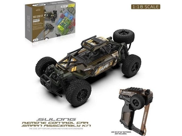 TRITON fjernstyrt crawler SULONG for barn 8+ modell 1:18 + 2,4 GHz kontroller + gummihjul