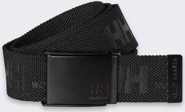 Helly Hansen Belt HELLY HANSEN Logo Webbing, black