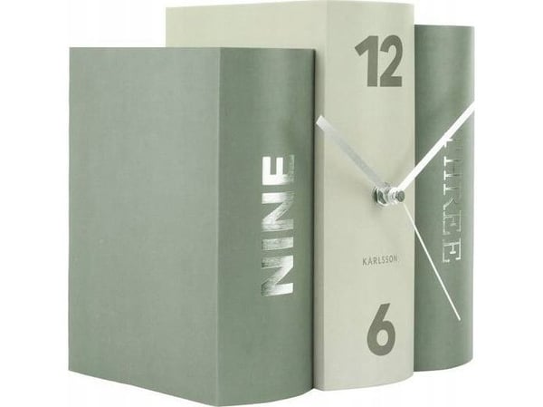 Karlsson BOOK -kello, 20 x 20 x 15 cm, 20 x 20 x 15 cm