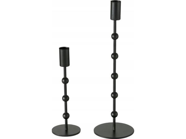 Boltze metalllysestake Kimberly, 2 stk., svart Boltze metalllysestake Kimberly, 2 stk., svart