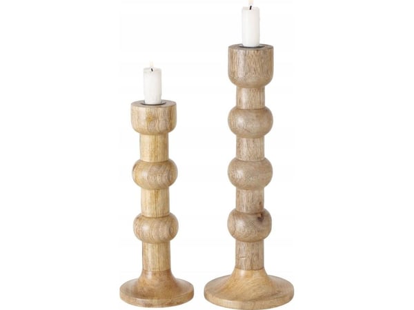 Boltze tre lysestaker BUBBLES utskåret, 2 stk Boltze tre lysestaker BUBBLES utskåret, 2 stk