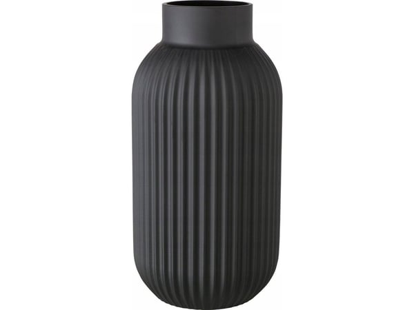Boltze svart vase NORDIKA, glass