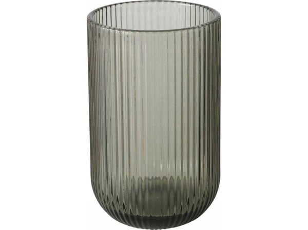 Boltze RIGANO vannglass, rillet glass, 320 ml