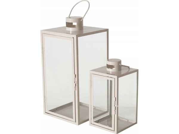 Boltze ARANIA metallilyhdyt, beige, 2 kpl, 2 kpl