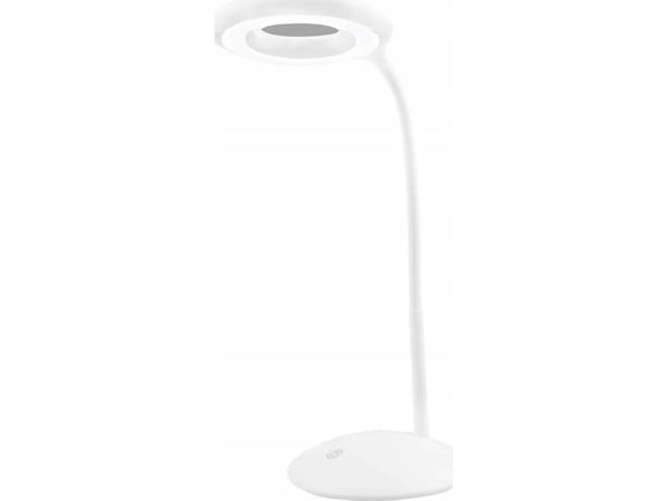 Maximex LED skrivebordslampe med lupe, Ø 14,8 cm