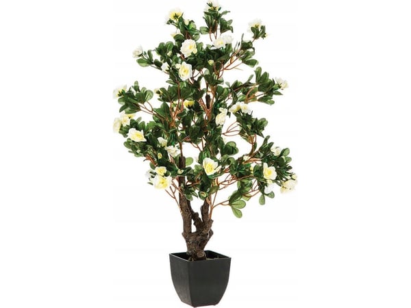 Atmosphera kunstig plante AZALIA, hvit, 81 cm Atmosphera kunstig plante AZALIA, hvit, 81 cm