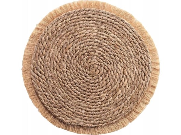 Douceur d`Interieur Słomiana podkładka pod talerz OSLO, Ø 38 cm