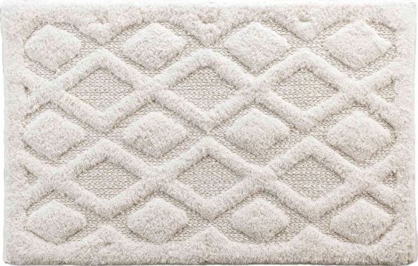 Douceur d`Interieur badrumsmatta 50x80 cm gräddvit