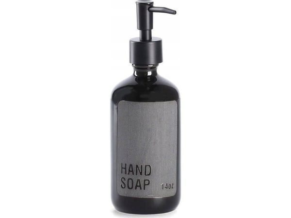 Zeller såpedispenser HÅNDSOAP keramisk såpedispenser, Ø7 x 20,8 cm