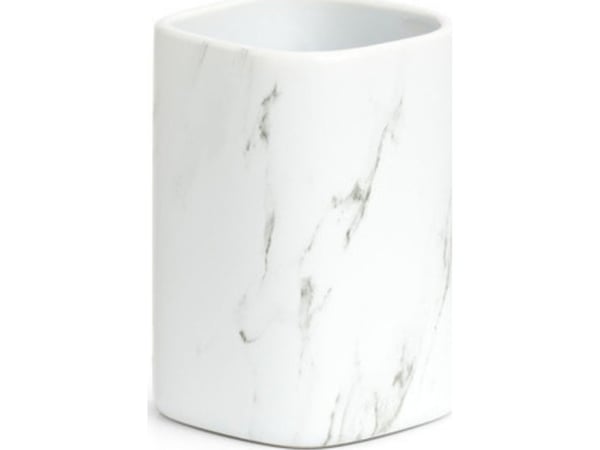 Zeller keramisk kopp til tannbørster MARBLE
