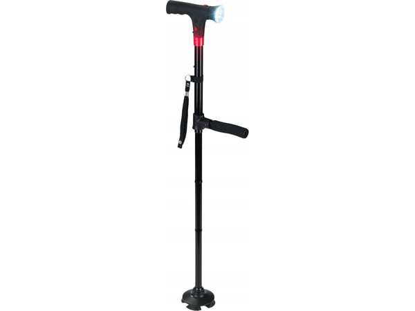 Maximex multifunksjonsstokk med LED og stabilisering