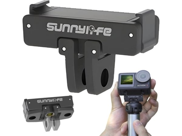 SunnyLife feste for rask montering 1/4'' for DJI Action 2/3/4-kamera