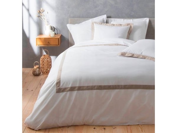 Douceur d`Interieur komplett sengetøy med lininnblanding LAURALINE, 240 x 220 cm