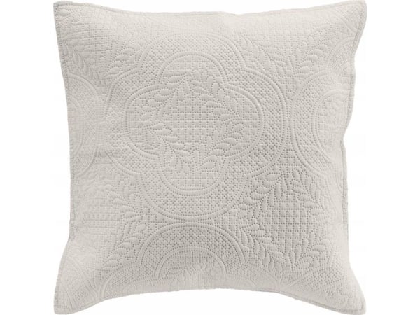 Dekorativt putetrekk ROMANE med broderi, 40 x 40 cm