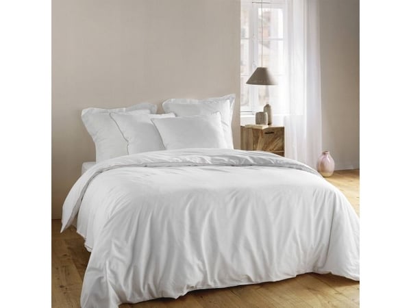 Douceur d’Interieur komplett sengetøy med dekorativ kant NOEMIE, 240 x 220 cm