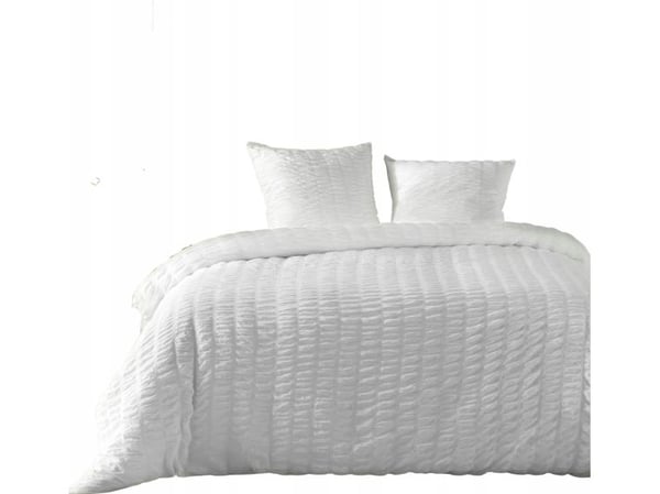 Douceur d`Interieur PLISSIA komplett sengetøy i mikrofiber, 240 x 220 cm