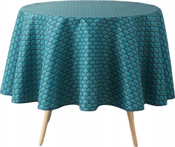 Douceur d`Interieur Obrus med stół okrągły ALIANOR med polestru, Ø 180 cm Douceur d`Interieur Obrus med stół okrągły ALIANOR med polestru, Ø 180 cm