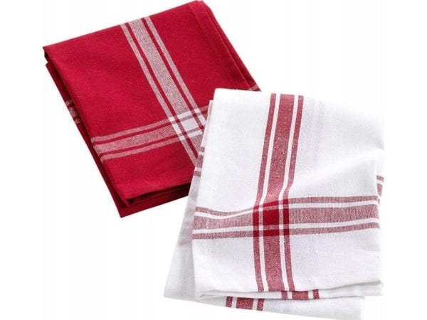 Douceur d`Interieur CUISILINE puuvillaiset keittiöliinat, 50 x 70 cm, 2 kpl.