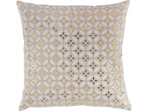 Putetrekk Douceur d`Interieur AZELIA 45 x 45 cm - gull mosaikk