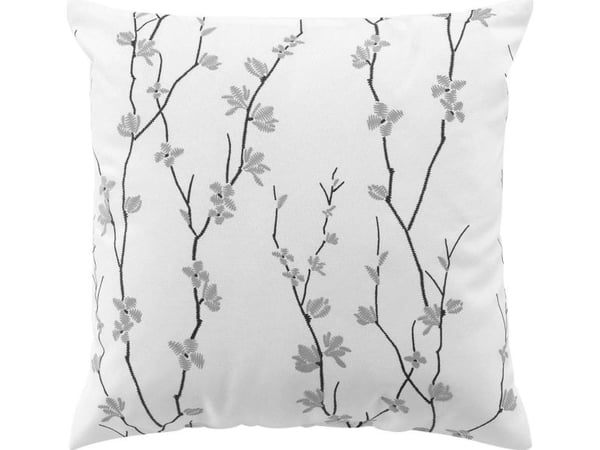 Douceur d`Interieur dekorpute SAKURA, kirsebærkvist, 45 x 45 cm
