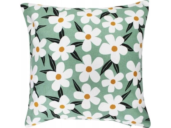Douceur d’Interieur bomullsputetrekk med dekorativt trykk DARCY, 40 x 40 cm