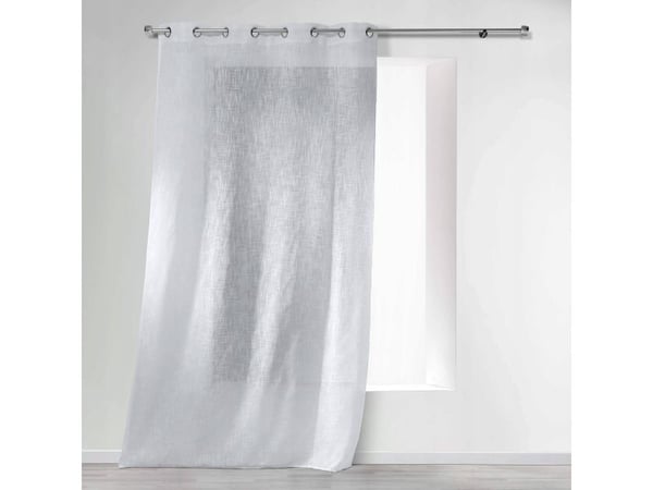 Douceur d`Interieur gardin med ringer HALTONA, 140 x 280 cm