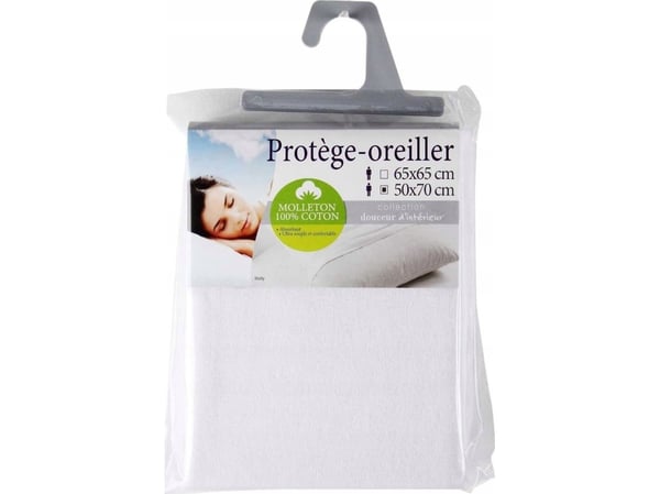 Douceur d`Interieur Putetrekk 50 x 70 cm hvit, MOLLY