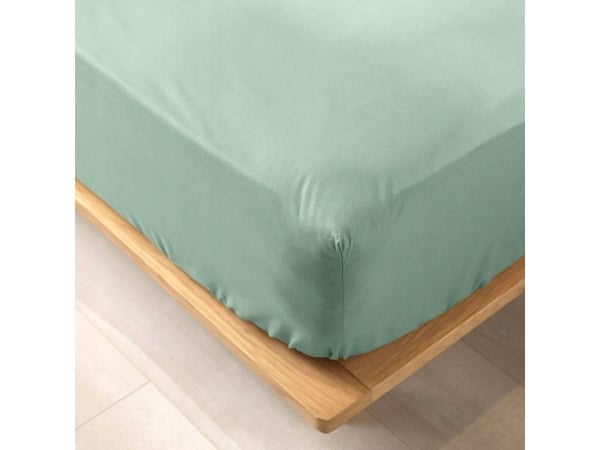 Douceur d’Interieur dobbelt laken i bomull BIOLINA, 140 x 190 cm