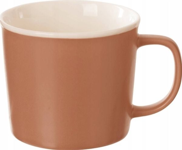 Secret de Gourmet porslinskopp med handtag NATURE 380 ml brun Secret de Gourmet porslinskopp med handtag NATURE 380 ml brun