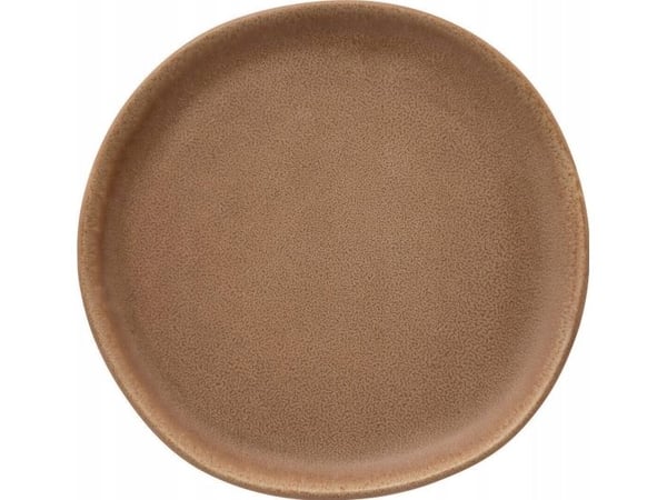 Secret de Gourmet tallerken i steingods brun Ø 21 cm