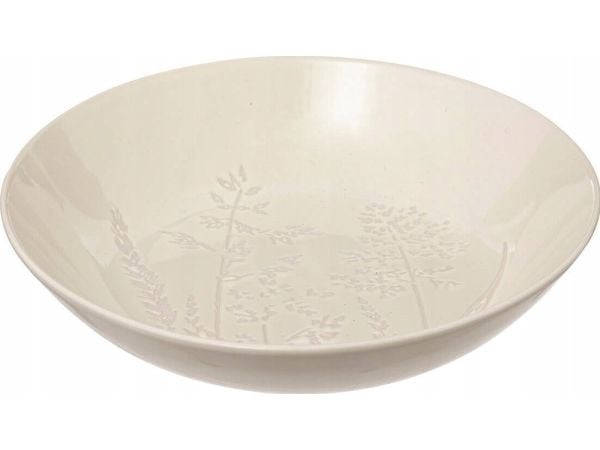 Secret de Gourmet dyp tallerken til suppe ELSA, steingods, markblomstermotiv, Ø 21 cm
